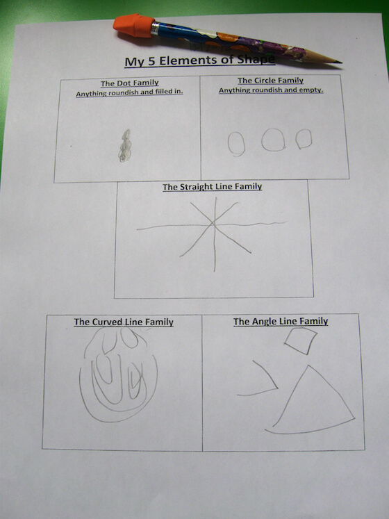 Drawing with Children 5 Basic Elements of Shape – Learning the Basics Part 2