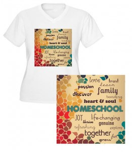 homeschool tag cloud merchandise