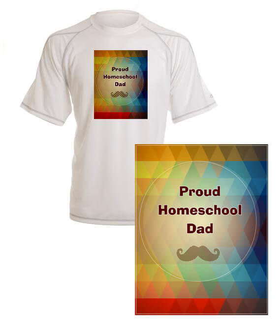 proud homeschool dad merchandise