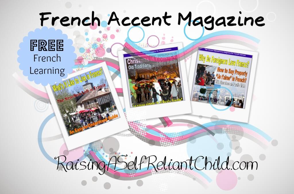 Learn French for Free with French Accent Magazine