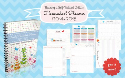 Our Homeschool Planner 2014-2015 is Ready!
