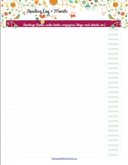 Free Homeschool Planning Pages Printables Gift