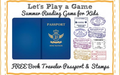 Free Children’s Summer Reading Game Book Traveler Passport Printable