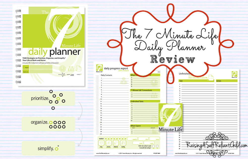 The 7 Minute Life Daily Planner Review