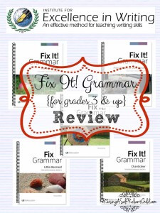 homeschool grammar curriculum fix-it-grammar-review