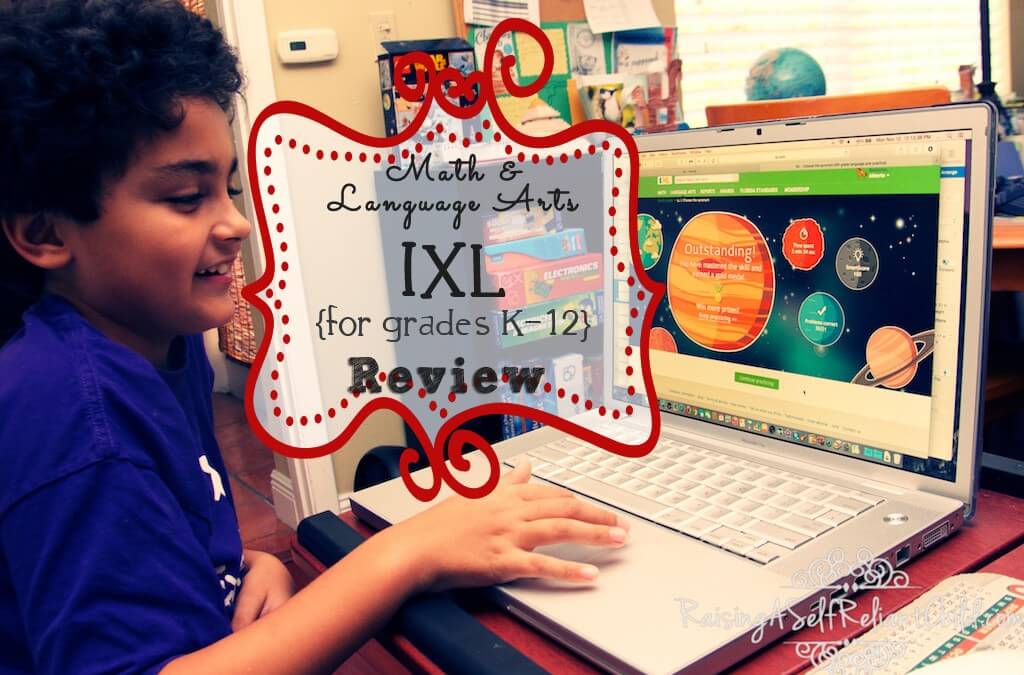 IXL Math Language Arts Online Practice ~ Review
