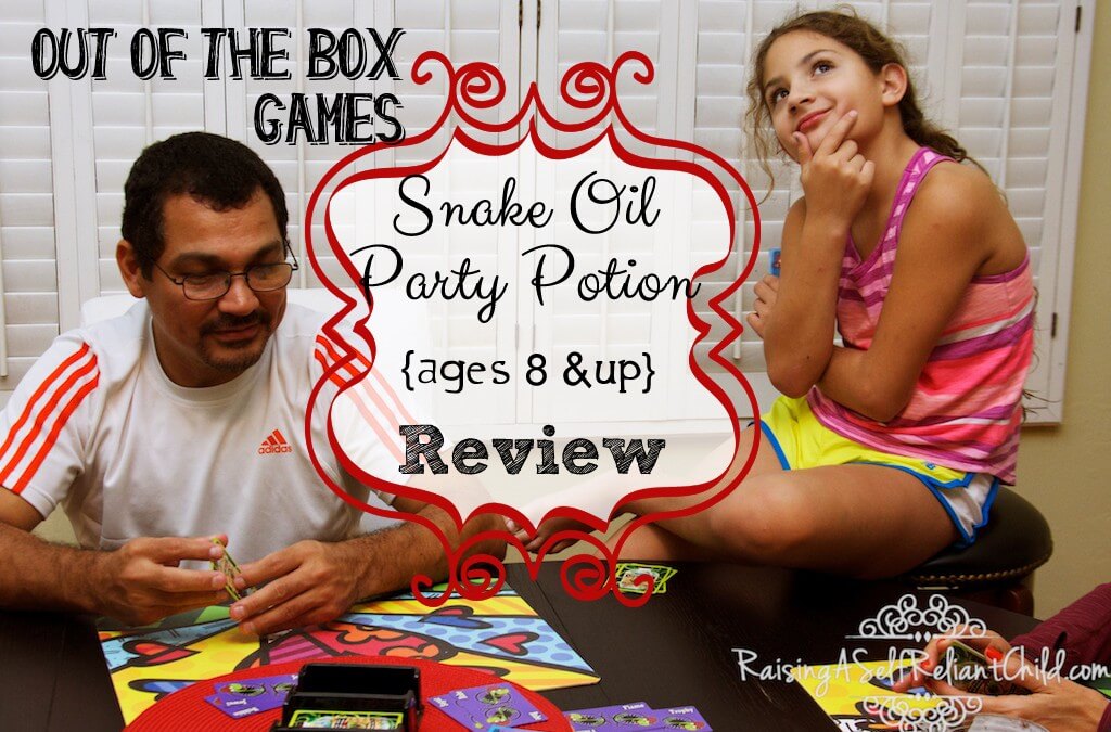 Out of the Box Games Review ~ Snake Oil Party Potion