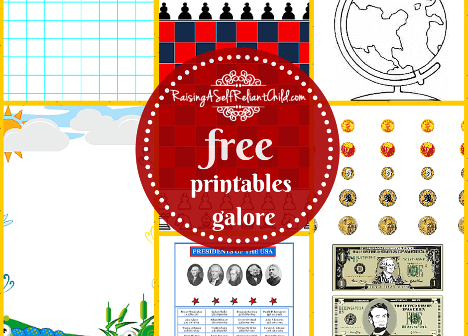 12 FREE Printables Sites Homeschooling Resources