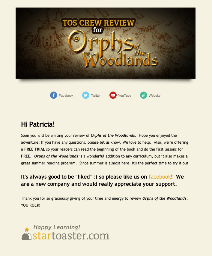 orphs of the woodlands free trial