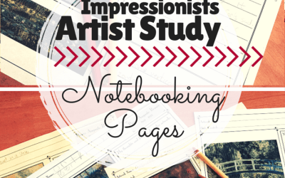 FREE Impressionists Artist Study Notebooking Pages