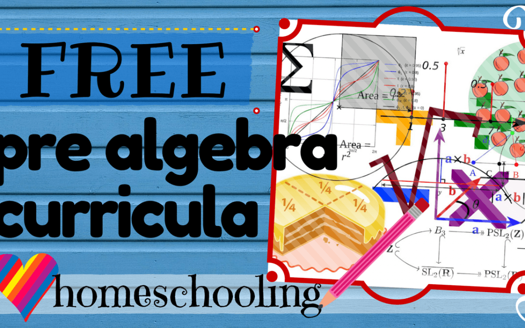 FREE Pre Algebra Curriculum Homeschool