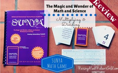 Math Game Multiplication Division Sunya Publishing Review