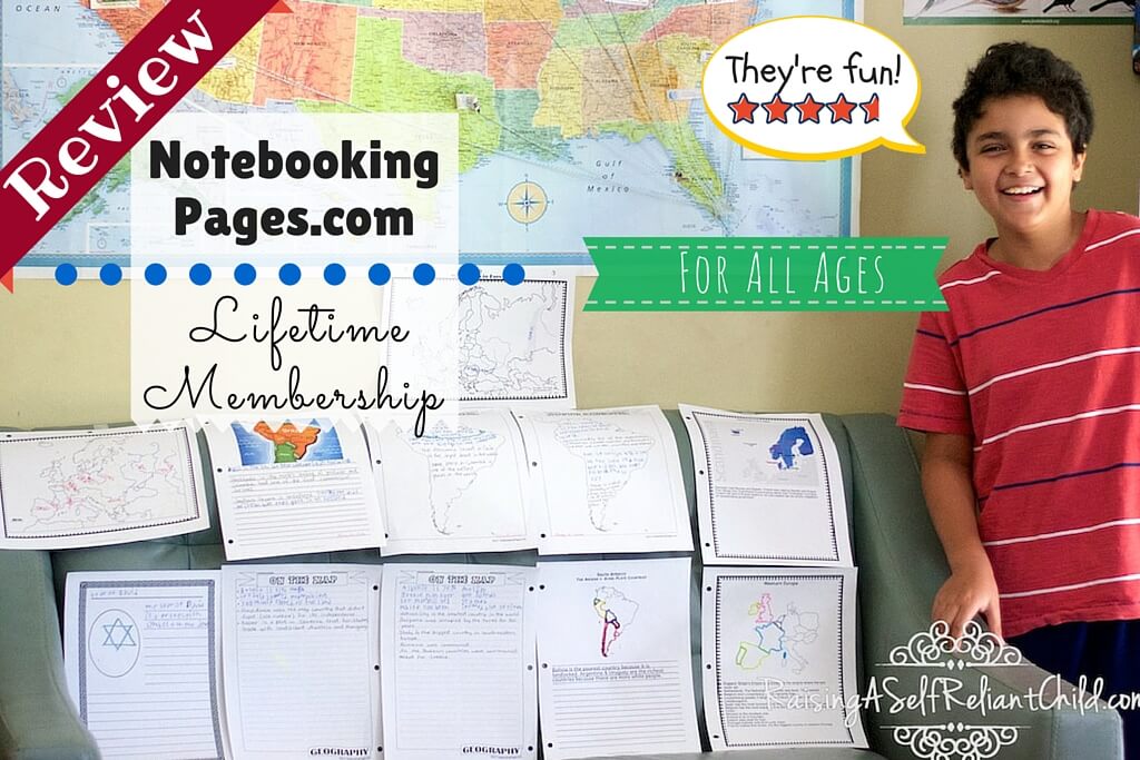homeschool notebooking pages review