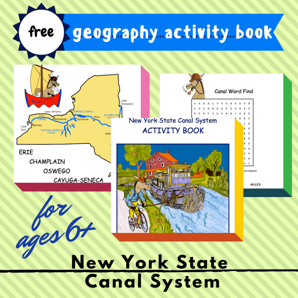 new york state canal system free printable homeschool