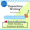 free expository writing ebook homeschool