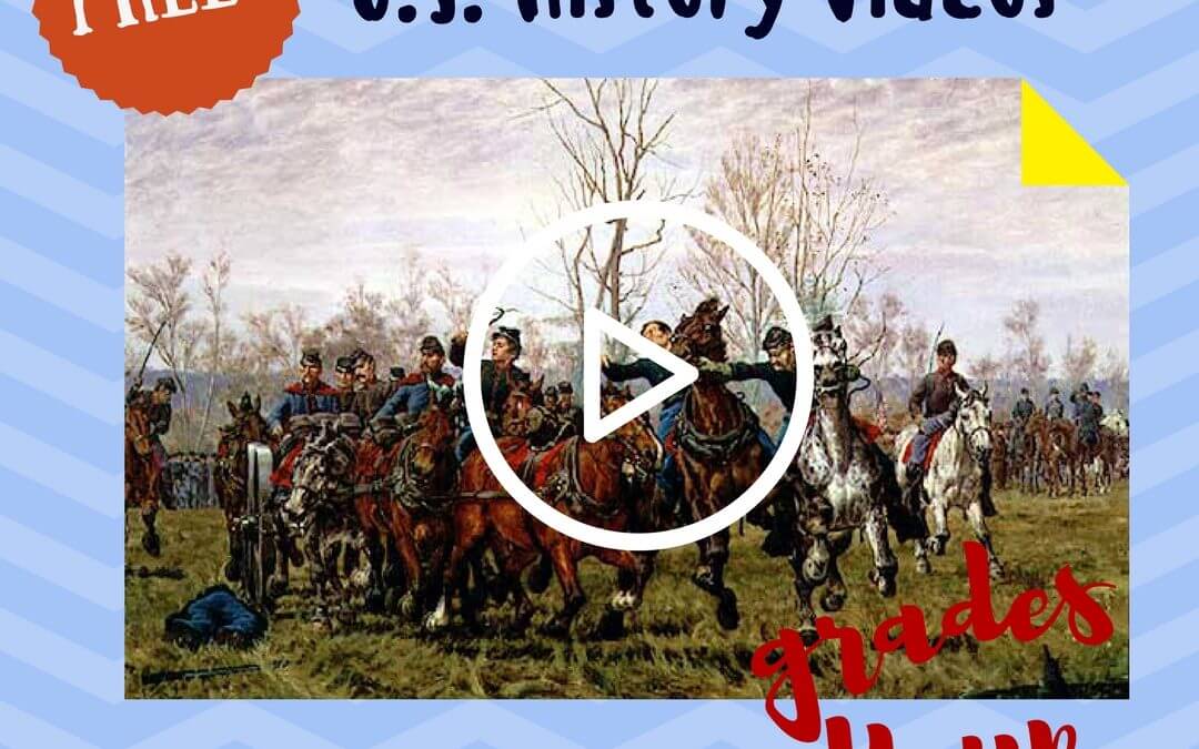 Free Civil War Video Lessons Homeschool Grades 4+
