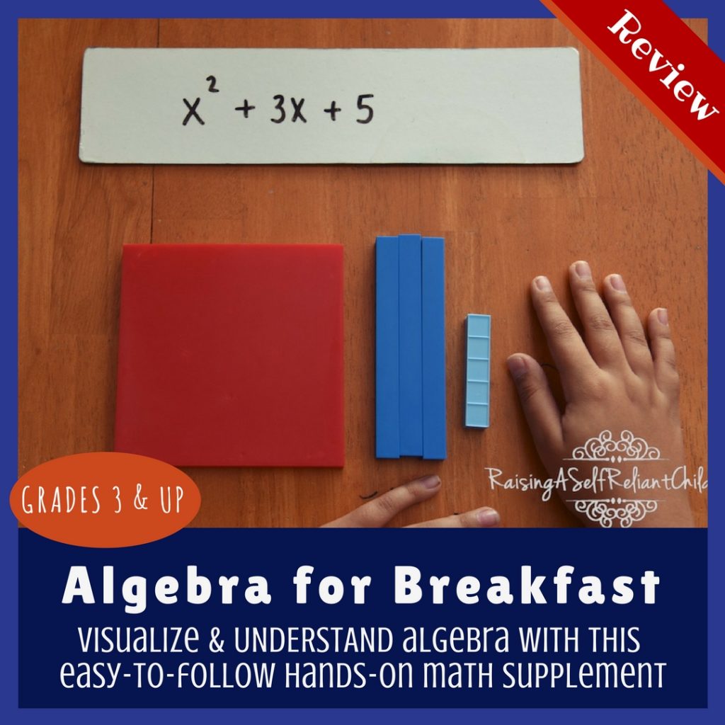 math enrichment curriculum homeschool algebra for breakfast review