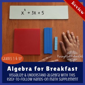 math supplement homeschool algebra for breakfast review